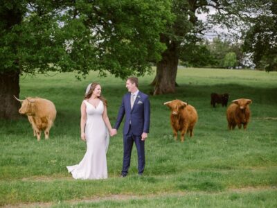 Ceranna photographer Catriona & Tom at Kirknewton House Stables